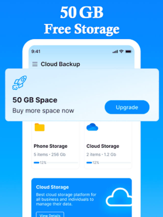 free storage app