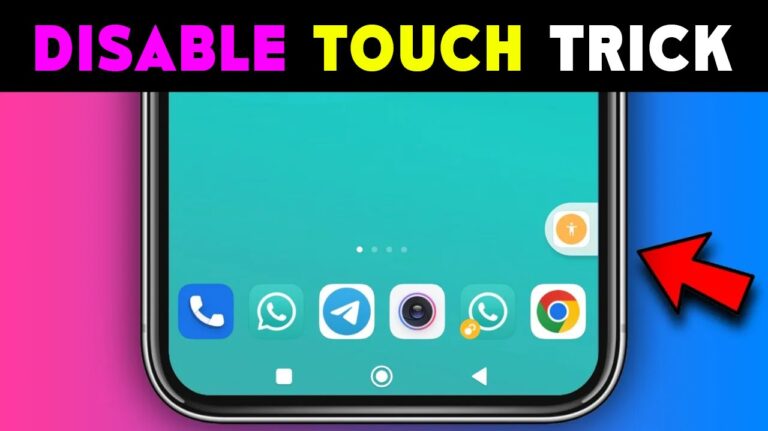 Psapp Disable Touch App