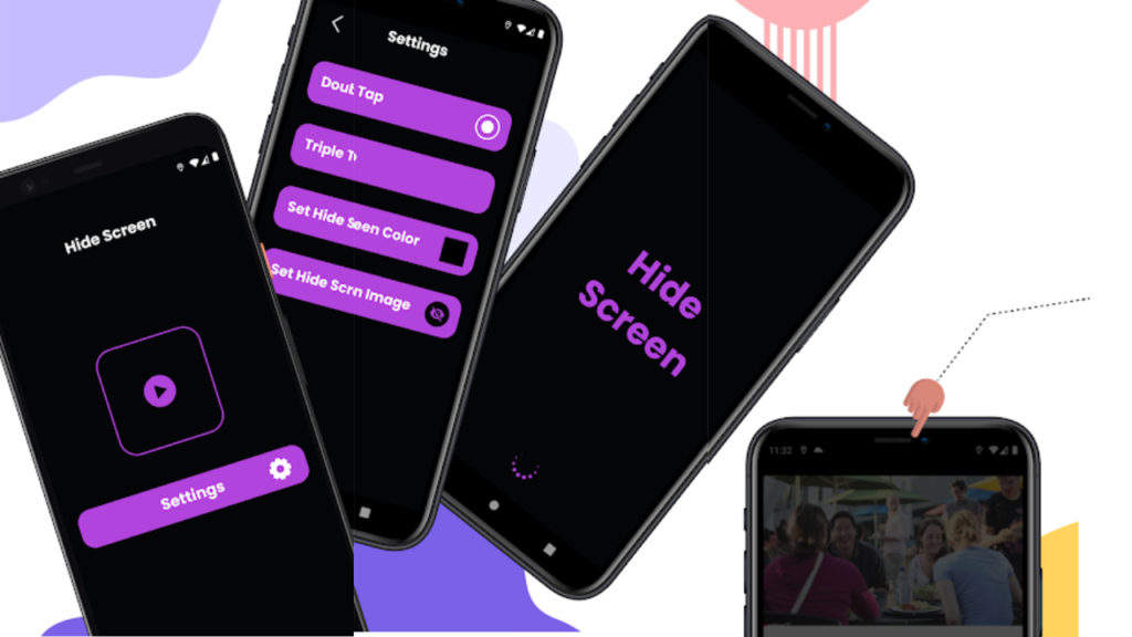 Hide Screen Black Lock App