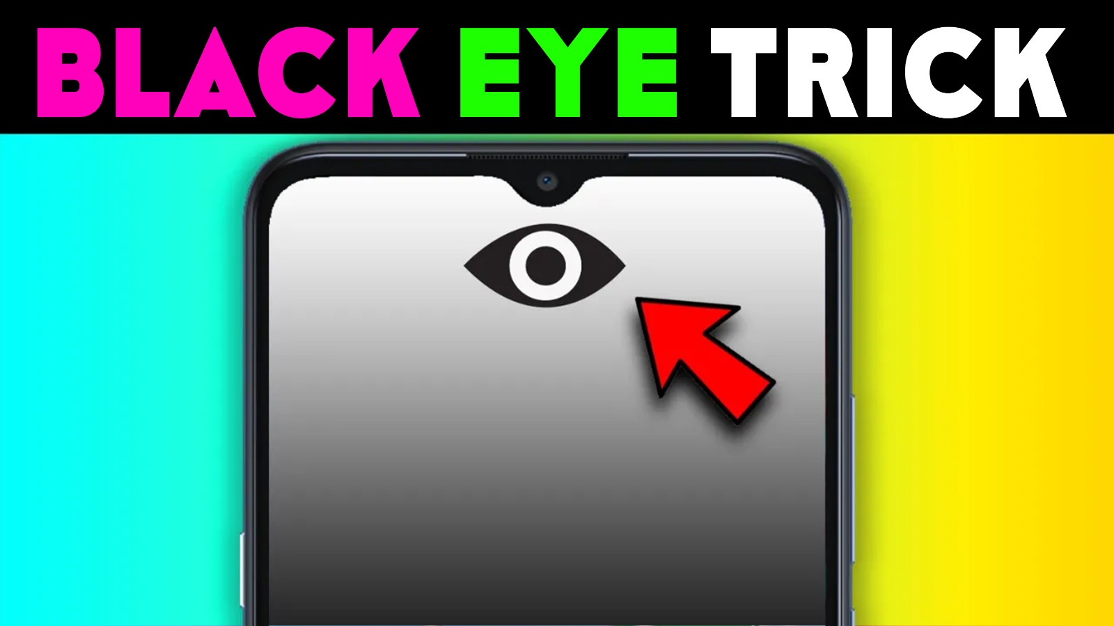 Hide Screen Conceal Your Black Eye and Privacy from Prying Eyes