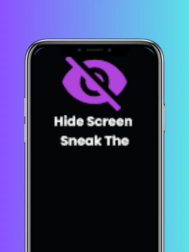 Hide Screen Lock App