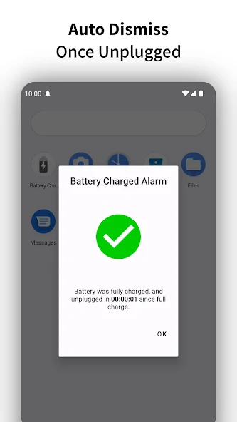Android Charge Alarm App