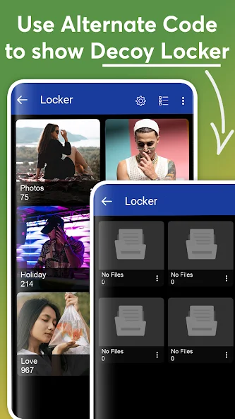 Secure your photos, videos, and apps behind a working clock application. Protect your privacy with Time Locker's advanced features.