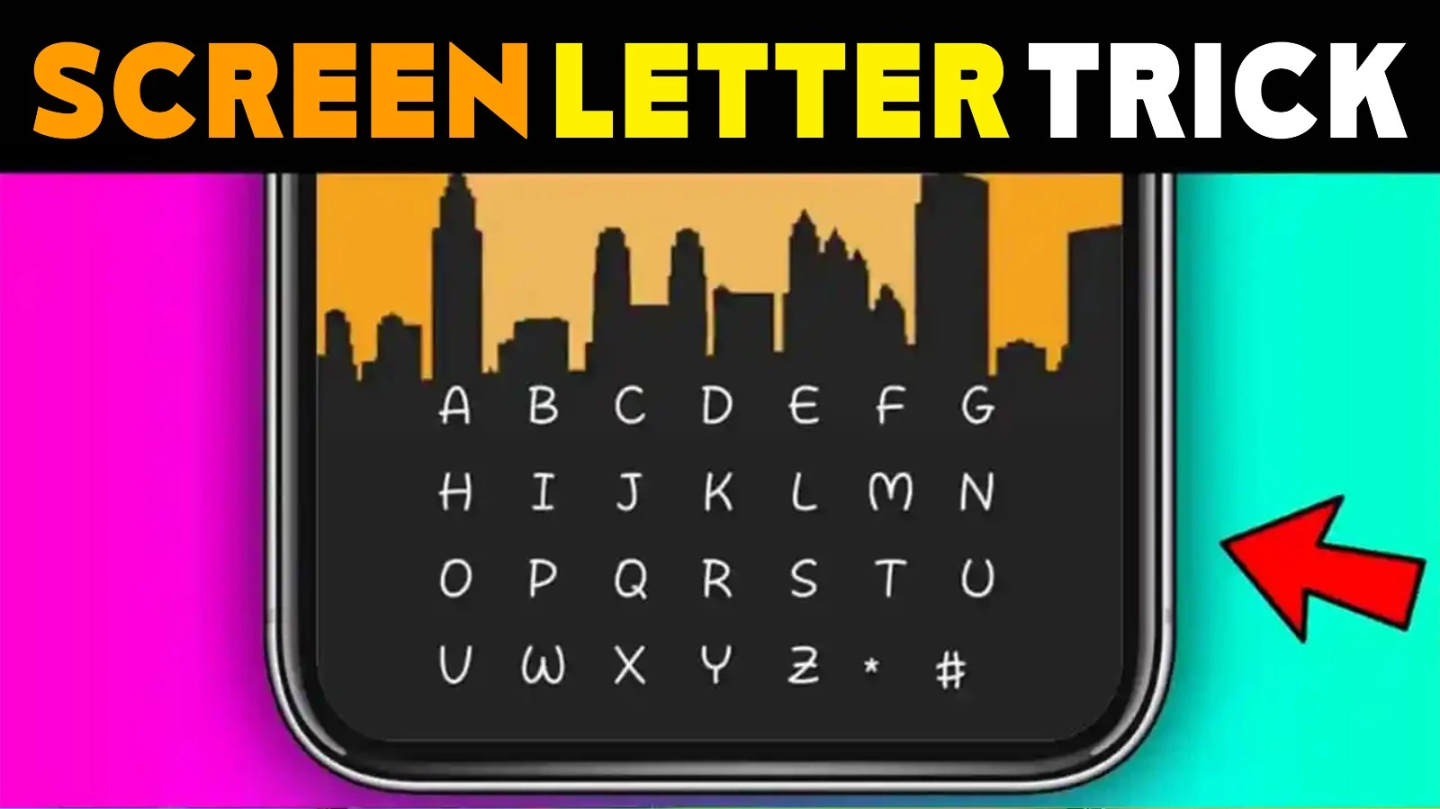 Psapp Screen Letters