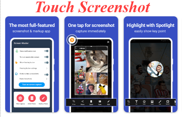 Touch Screenshot