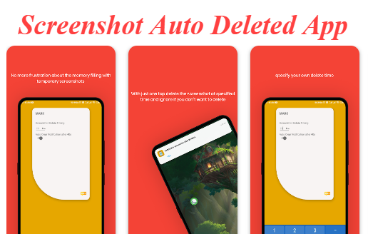 Auto Delete Screenshot Auto Deleted