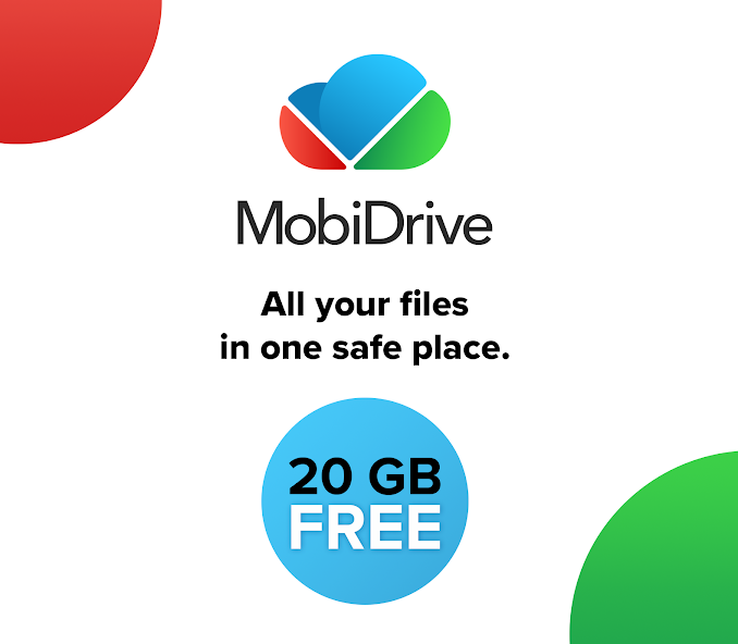MobiDrive offers secure, ad-free cloud storage with 20GB free storage, cross-platform sync, and powerful file management. Upgrade for up to 2TB.