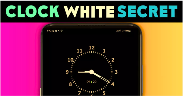 Psapp Clock White