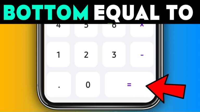 Bottom Equal To: Best Calculator Vault App On Play Store
