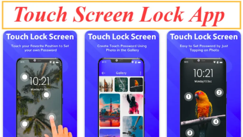 Touch Screen Lock App