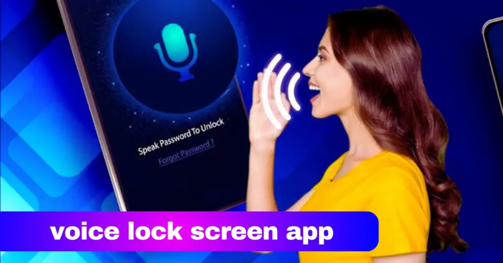 voice lock screen app