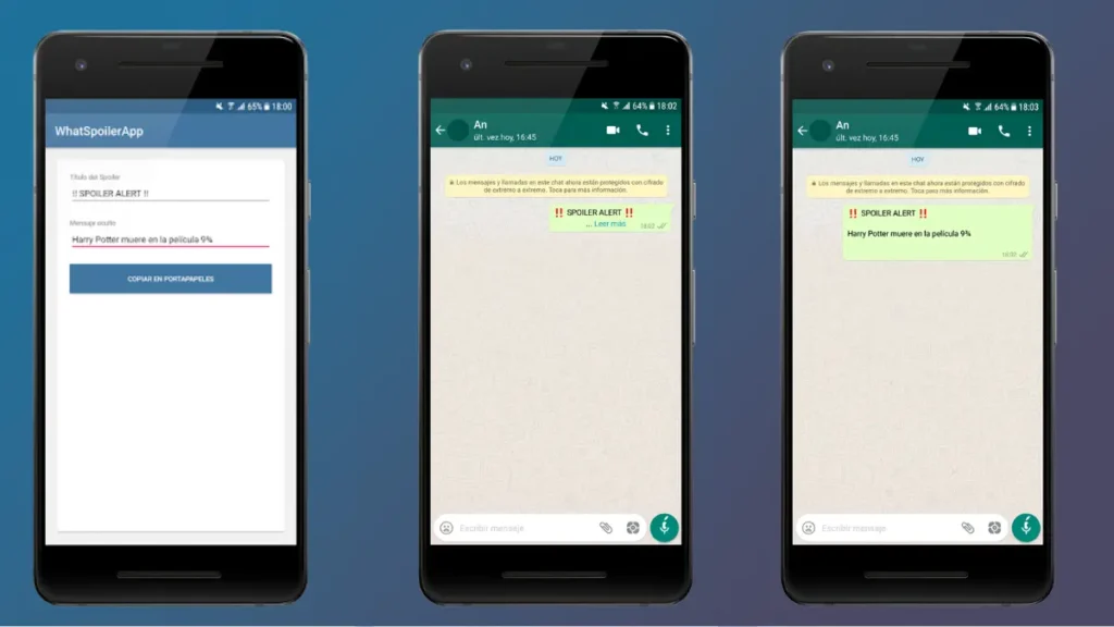 Prank Your Friends with WhatsApp Spoiler App