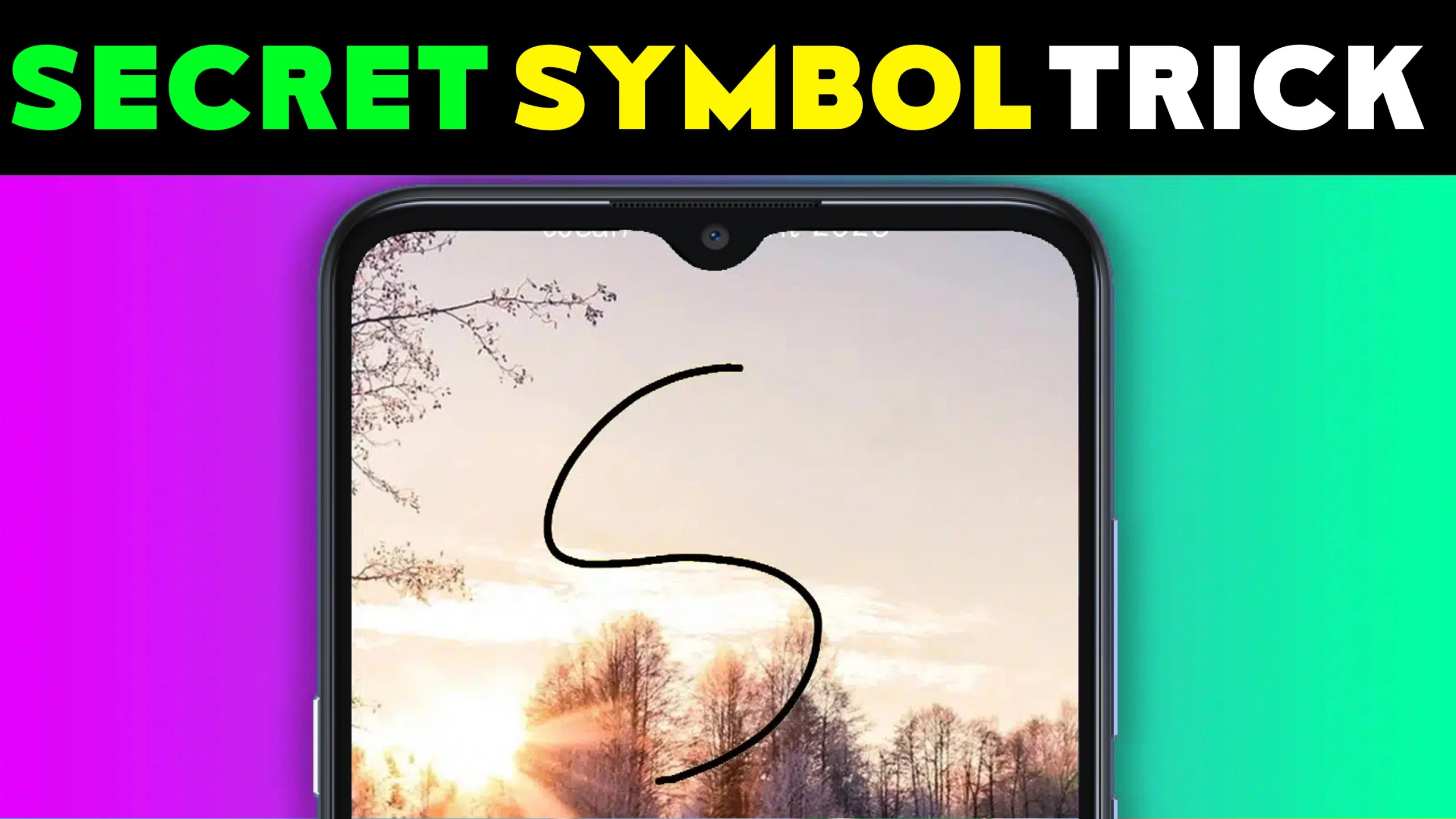 Secret Symbol Signature Lock Screen App - Must-Have for Phone Security