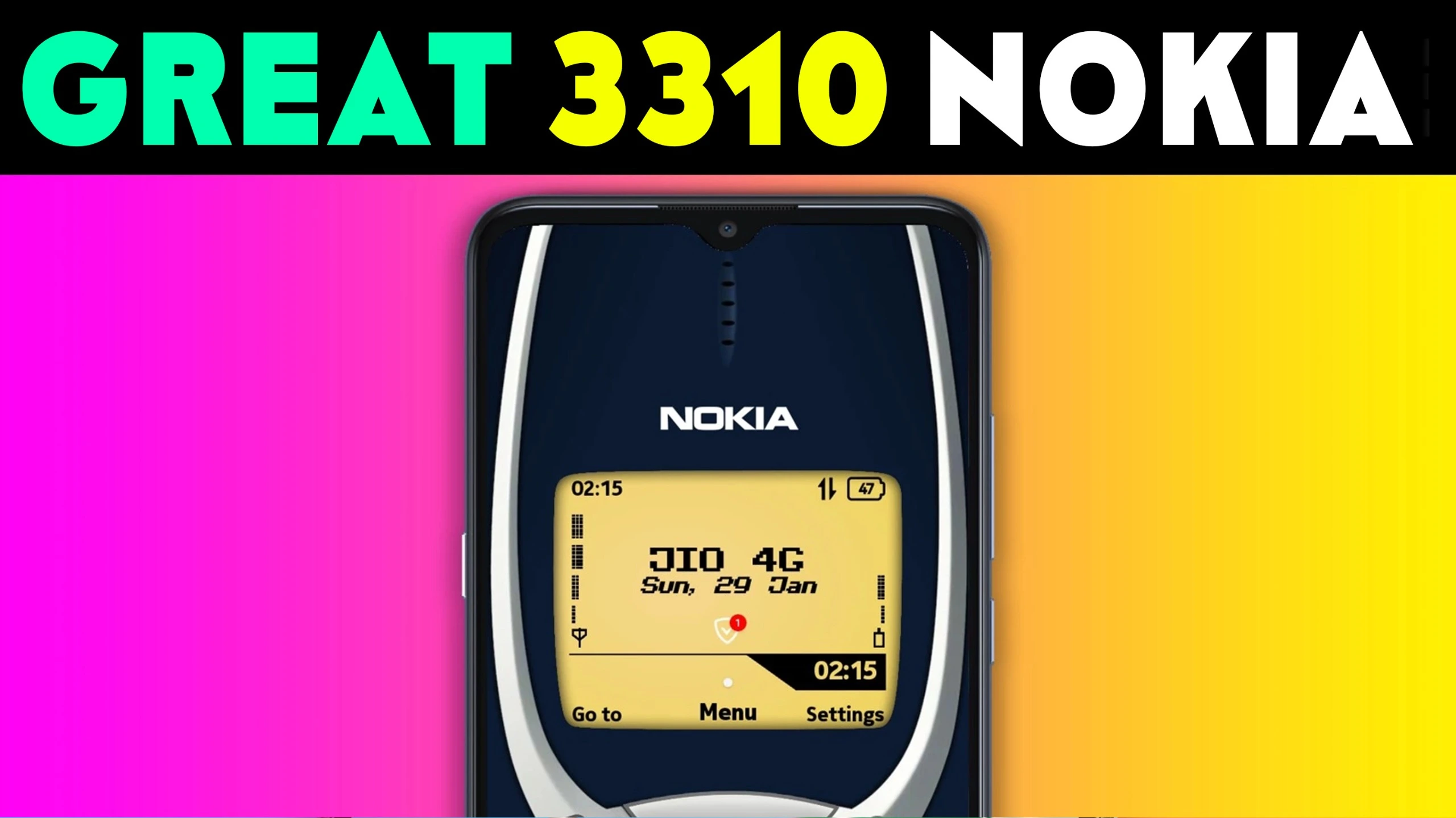 Nokia 3310 Launcher