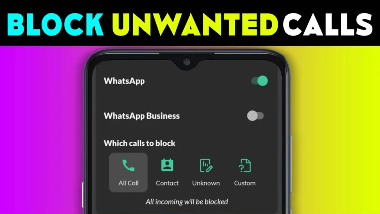 Spam Call Blocker App